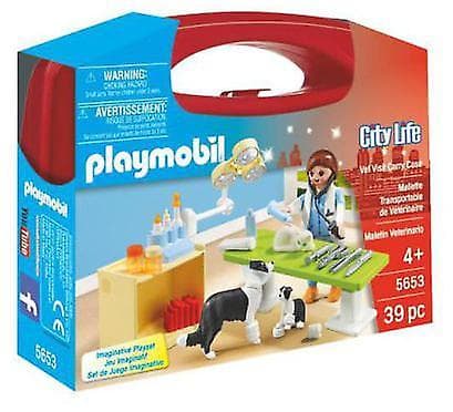 Playmobil City Life 5653 Vet Visit Carry Case