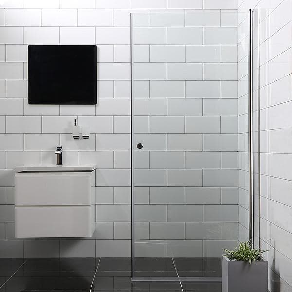 Bathlife Duschdörr Mångsidig Rak 100