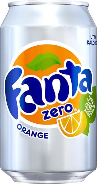 Fanta Orange Zero Burk 0,33l