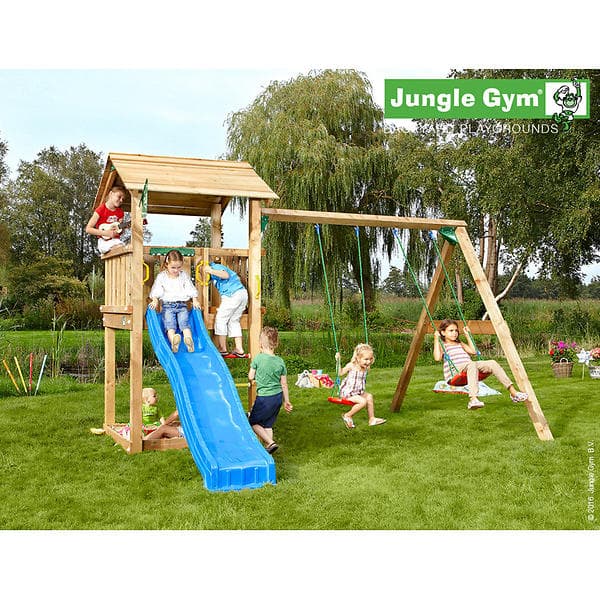 Jungle Gym Casa + Dubbel Swing