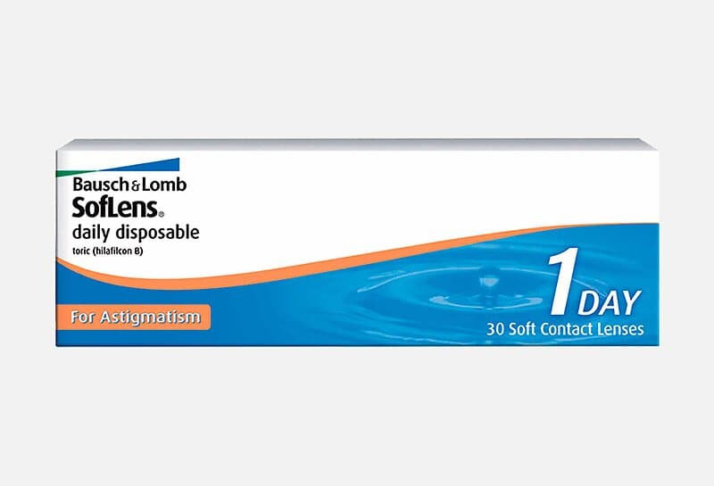 Bausch & Lomb SofLens Daily Disposable Toric For Astigmatism (30-pack)