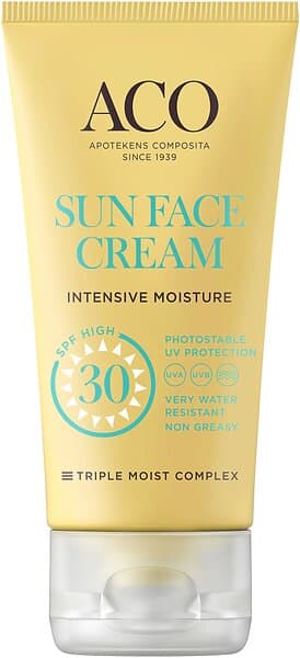 ACO Sun Face Cream Intensive Moisture SPF30 50ml