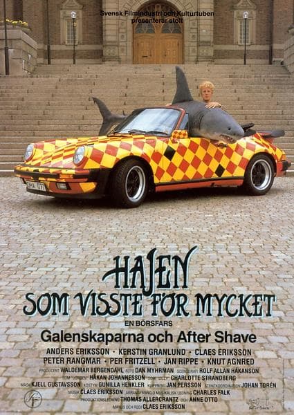 Hajen Som Visste För Mycket (DVD)