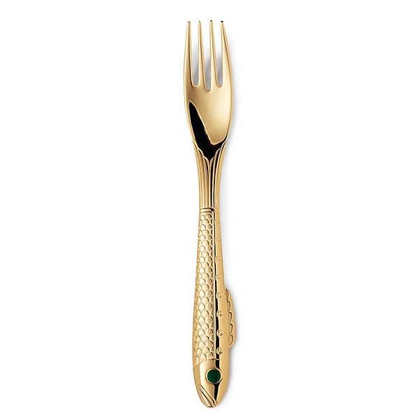 Gense Nobel Guld Fiskgaffel 188mm