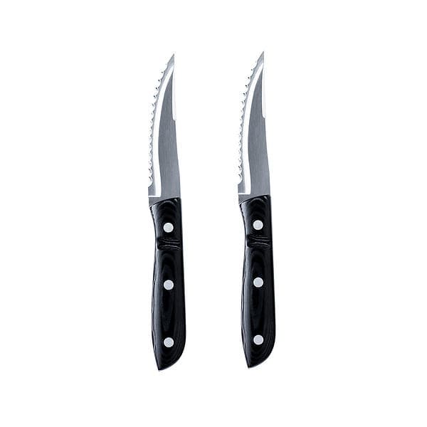 Gense Old Farmer XL Grillkniv Micarta 2-pack