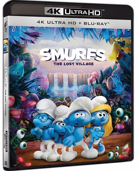 Smurfarna: Den Försvunna Byn (UHD+BD)