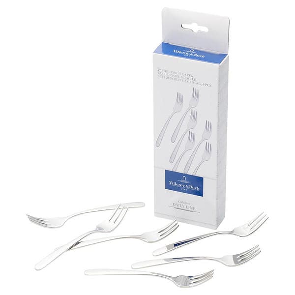 Villeroy & Boch Daily Line Bakelsegaffel 6-pack