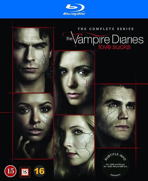 The Vampire Diaries - Säsong 1-8 (Blu-ray)