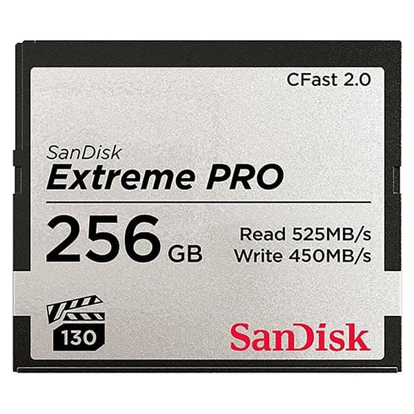 SanDisk Extreme Pro CFast 2.0 525MB/s 256GB