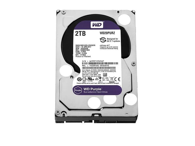 WD Purple WD20PURZ 64MB 2TB