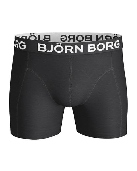 Björn Borg Solid Cotton Stretch Shorts 2-Pack
