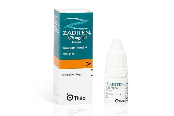 Zaditen Eye Drops 0,25mg/ml 5ml