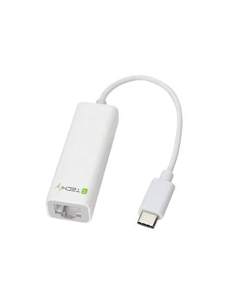 Techly USB C 3.1 to Gigabit Ethernet RJ45 Adapter (020379)