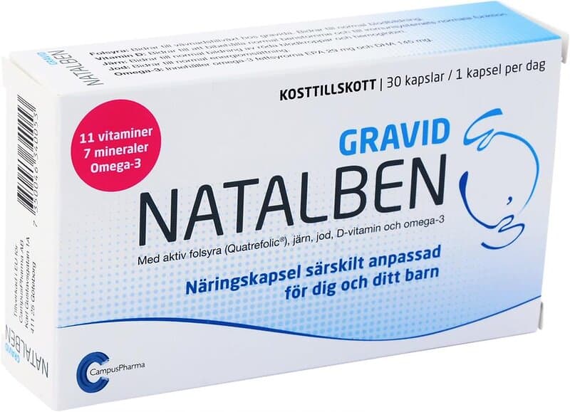Campus Pharma Gravid Natalben 30 Kapslar