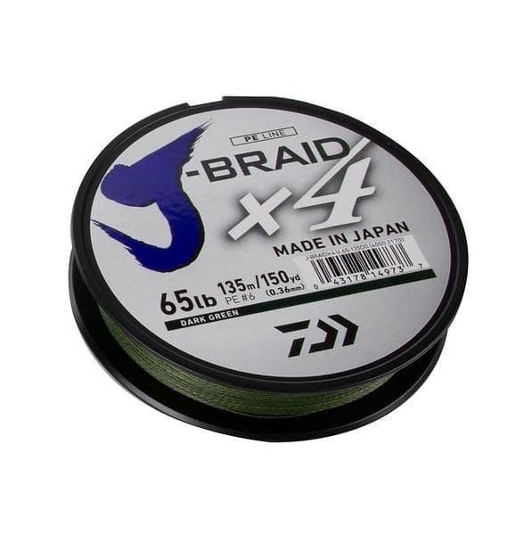 Daiwa J-Braid X4 0.17mm 135m