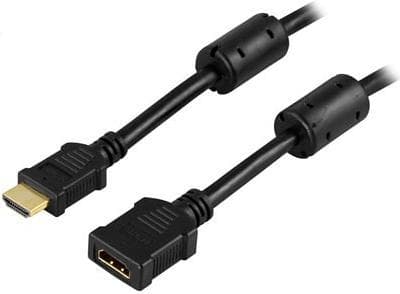 Deltaco HDMI - HDMI M-F 3m