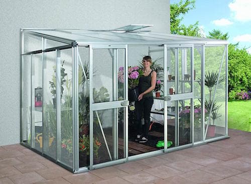 Vitavia Helena 8600 Väggväxthus 8,6m² (Aluminium/Glas)