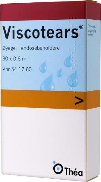 Thea Viscotears Eye Gel 30x0.6ml