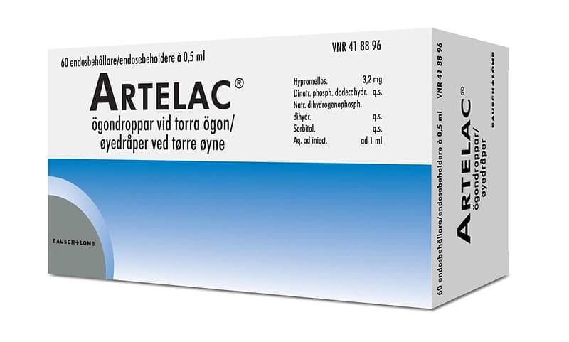 Artelac Eye Drops 60x0.5ml