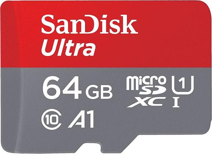 SanDisk Ultra microSDXC Class 10 UHS-I U1 100MB/s 64GB