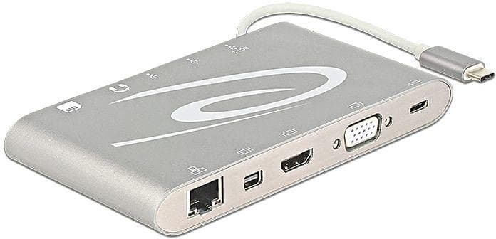 DeLock USB Type-C 3.1 Docking Station 4K (87298)
