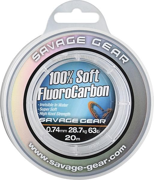 Savage Gear 100% Soft Fluorocarbon 1.0mm 15m