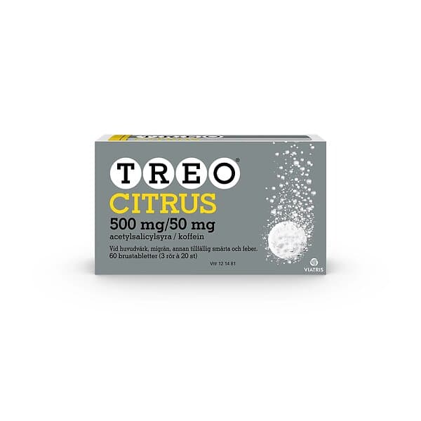 Treo Citrus 500mg/50mg 60 Tabletter