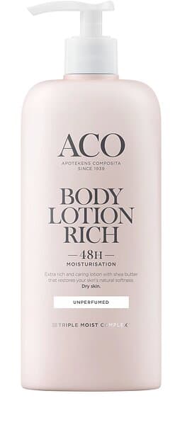 ACO Rich  Body Lotion Unperfumed 400ml