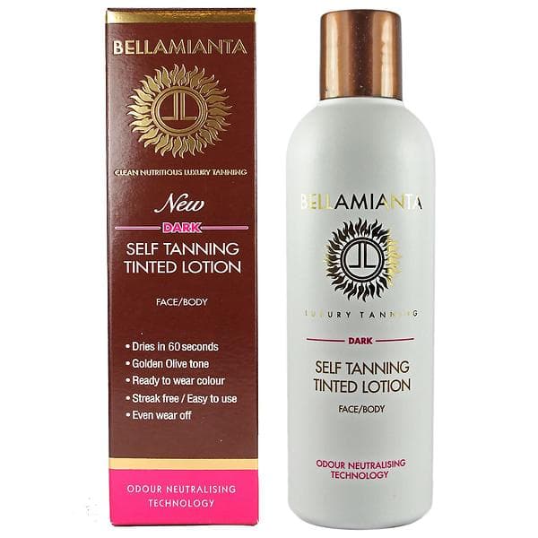 Bellamianta Self Tanning Face & Body Tinted Lotion 200ml