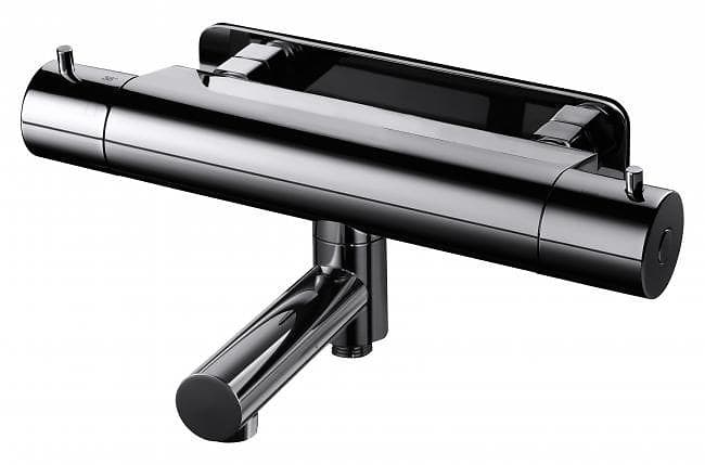 Tapwell Badkarsblandare EVO EVM 022-160 (Svart Krom)