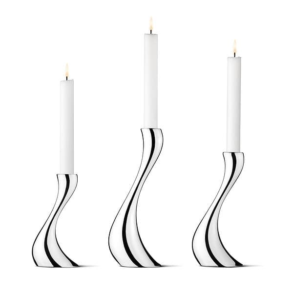 Georg Jensen Cobra Ljusstake 3-pack