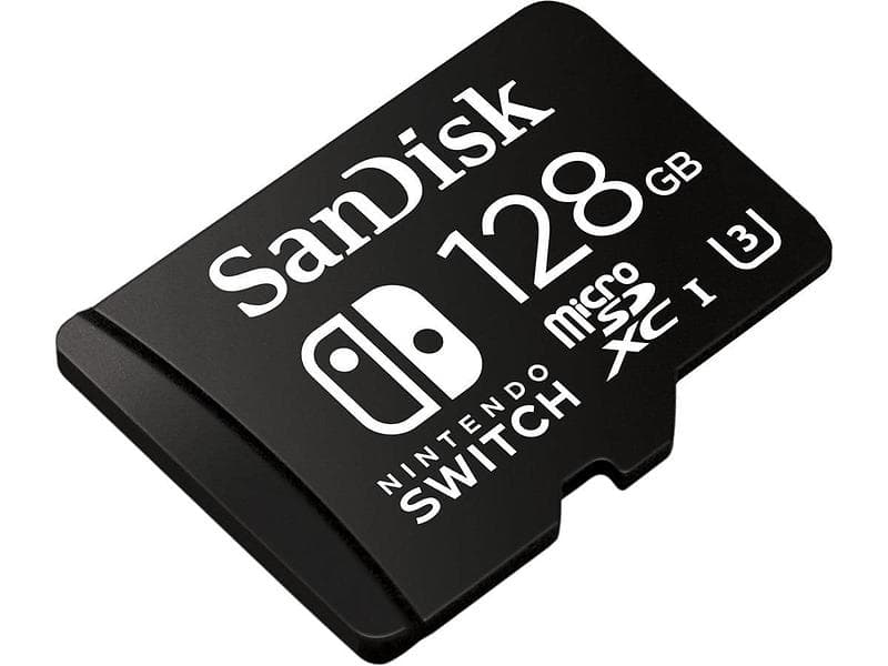 SanDisk Nintendo Switch microSDXC Class 10 UHS-I U3 100/90MB/s 128GB