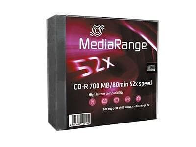 MediaRange CD-R 700MB 52x 10-pack Slimcase