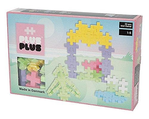 Plus Plus Midi Pastel 50 delar