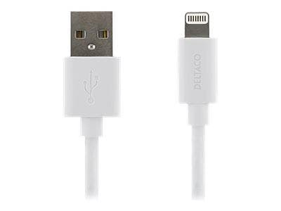 Deltaco USB A - Lightning 0,5m