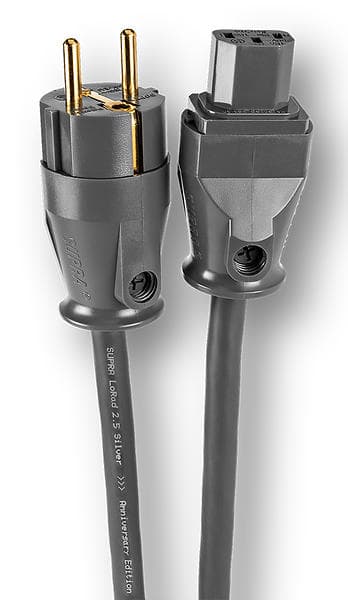 Supra Anniversary LoRad 2.5 CS-EU CEE 7/7 - IEC C13 4m