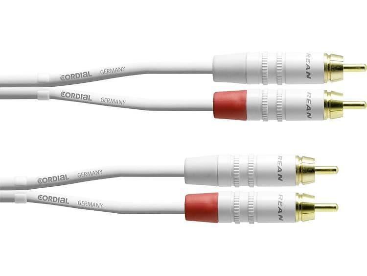 Cordial CFU Snow 2RCA - 2RCA 1,5m
