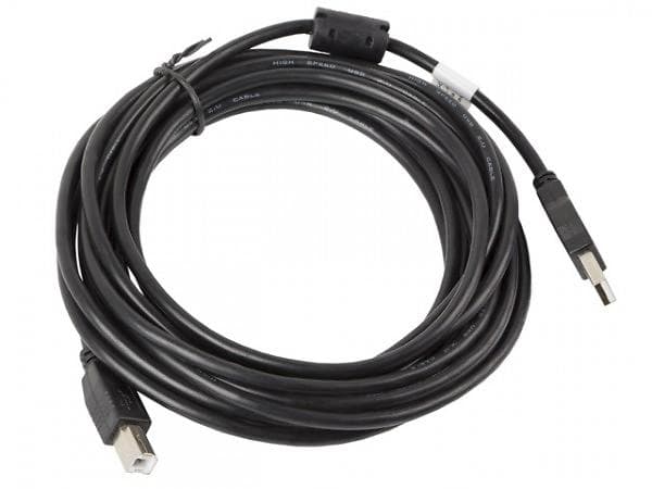 Lanberg Ferrite USB A - USB B 2.0 5m