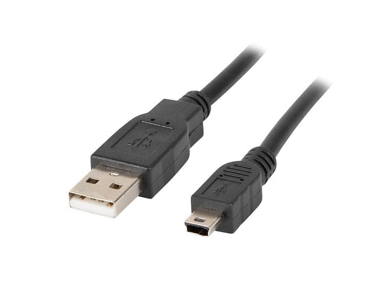 Lanberg Ferrite USB A - USB Mini-B 2.0 1,8m