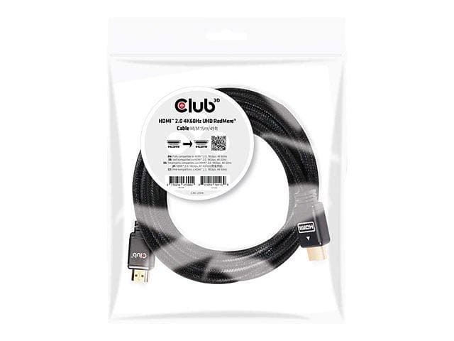 Club 3D Active Redmere 18Gbps HDMI - HDMI High Speed with Ethernet 15m