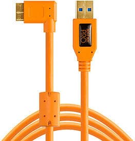 Tether Tools USB A - USB Micro-B (angled) 3.0 4,6m