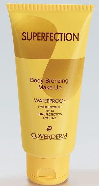 Coverderm Superfection Body Bronzing Waterproof Make Up SPF15 100ml