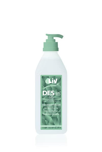 LIV HC Des 85 Hand Sanitizer Gel 600ml