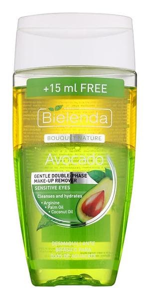 Bielenda Avocado Gentle Double Phase Makeup Remover Sensitive Eyes 140ml