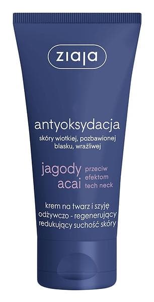 Ziaja Acai Berry Antioxidation Nourishing Regenerating Face & Neck Cream 50ml