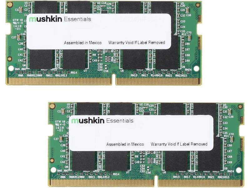 Mushkin Essentials SO-DIMM DDR4 2400MHz 2x8GB (MES4S240HF8GX2)