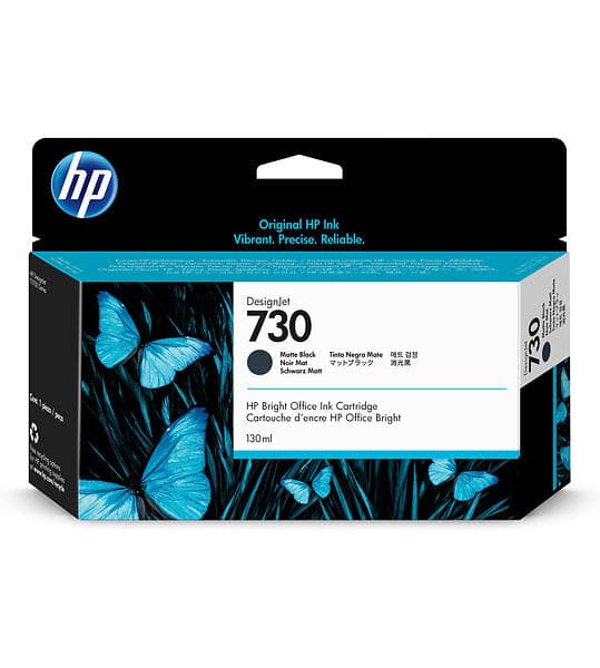 HP 730 130ml (Mattsvart)