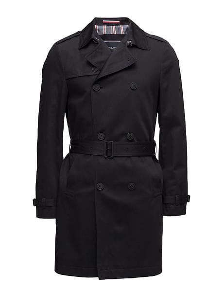 Tommy Hilfiger Single Breasted Trench Coat (Herr)