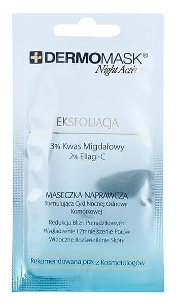 L'biotica DermoMask Night Active Exfoliation Repairing Face Mask 10ml