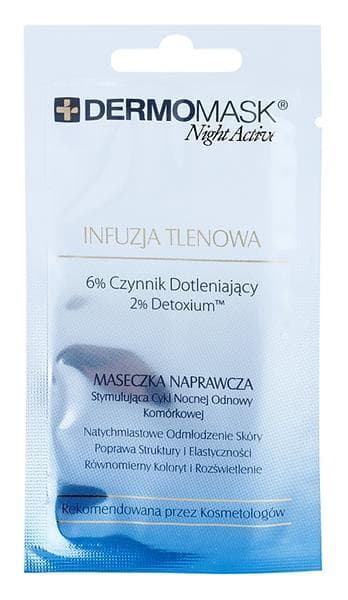 L'biotica DermoMask Night Active Oxygen Infusion Repairing Face Mask 10ml